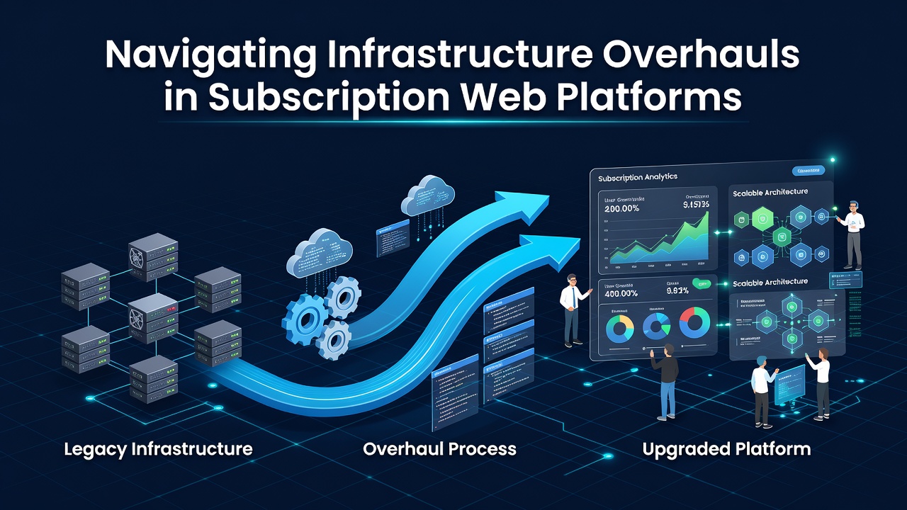 Navigating Infrastructure Overhauls in Subscription Web Platforms